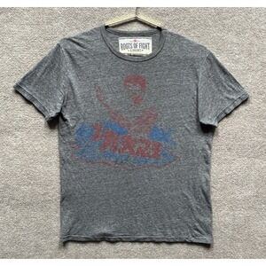 Roots Of Fight Shirt Mens Medium Gray Heather Bruce Lee 80th Anniversary USA